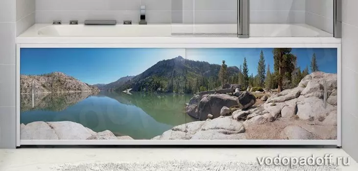 Фотоэкран под ванну Francesca Premium Романтика Размер на заказ изготовление 1-2 дня