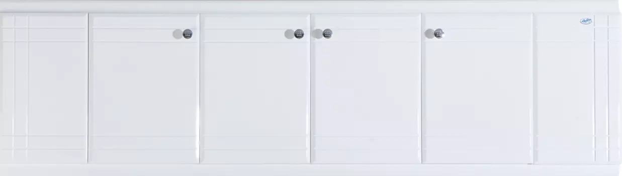 Экран Bellezza 1800 белая эмаль