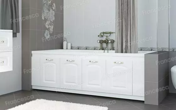 Экран под ванну Francesca Империя 180 белый