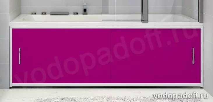 Экран под ванну Francesca Premium фиолетовый Размер на заказ изготовление 1-2 дня