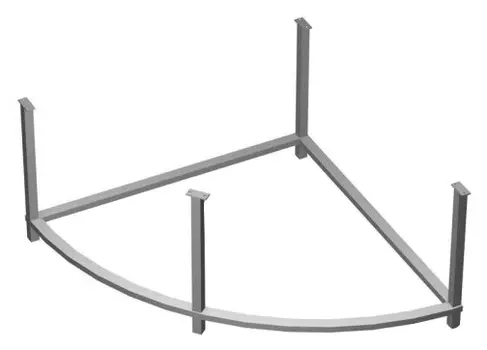 Каркас для ванны Jacob Delafon Bain Douche 145x145 SF221RU-NF