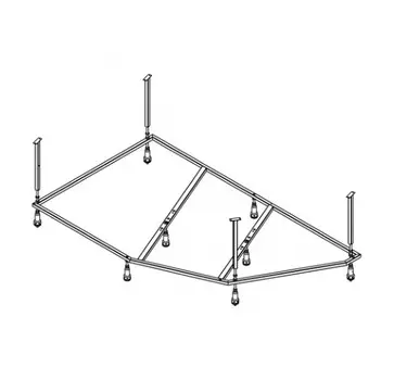Каркас к ванне Mirsant Фанагория 170