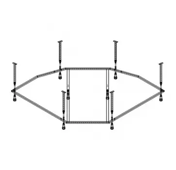 Каркас к ванне Mirsant Эльбрус 150