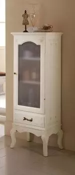 Колонна с одним ящиком в отделке Венецианская патина Bagno Piu Versailles