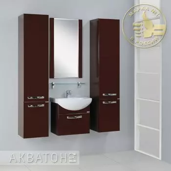 Комплект мебели Акватон Ария 50 темно-коричневая