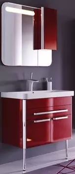 Комплект мебели Alavann Ларго 80 темный кармин