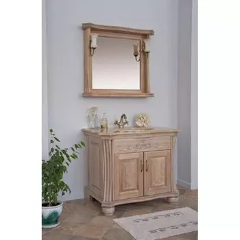 Комплект мебели Аллигатор Классик 90C зеркало в раме