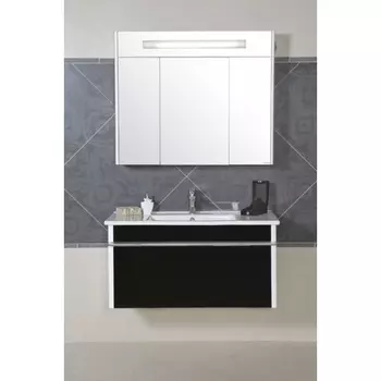 Комплект мебели Aquarodos Париж 100 Черный подвесной