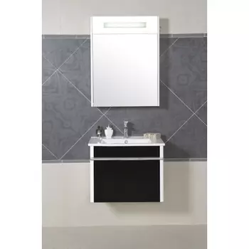 Комплект мебели Aquarodos Париж 65 Черный подвесной