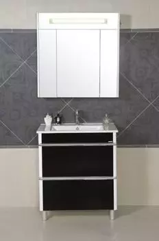 Комплект мебели Aquarodos Париж 75 Черный