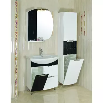 Комплект мебели Aquarodos Премиум 75 Черный