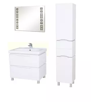 Комплект мебели Aquarodos Венеция 80 Белый