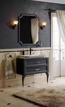 Комплект мебели Aqwella 5 stars LaDonna черная