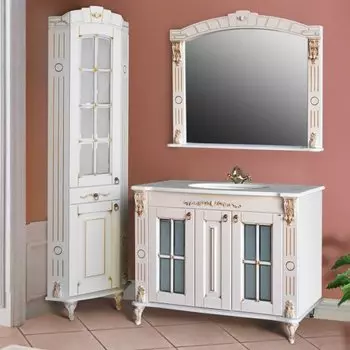 Комплект мебели Атолл Александрия 100 K dorato