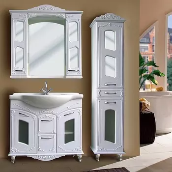 Комплект мебели Атолл Мастер и Маргарита 100 белая