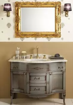 Комплект мебели Bagno Piu Palladio 110 Серый Лондон