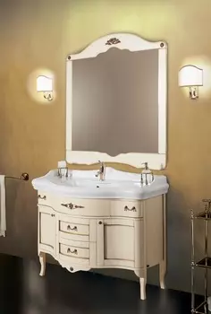 Комплект мебели Bagno Piu Palladio 110 Венецианская патина с золотом