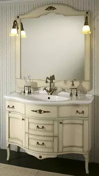 Комплект мебели Bagno Piu Palladio 110 Зеленая патина