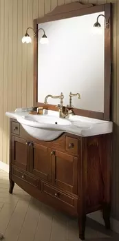 Комплект мебели Bagno Piu Sophia 105 Орех с «глухими» дверцами