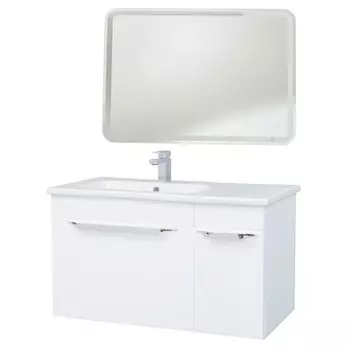 Комплект мебели Bellezza Альдо 90 белая