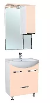 Комплект мебели Bellezza Альфа 55 с нижним ящиком, бежевый