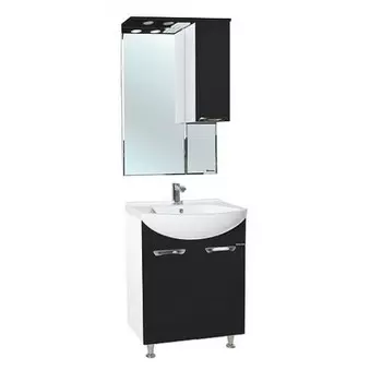 Комплект мебели Bellezza Альфа 65, черный