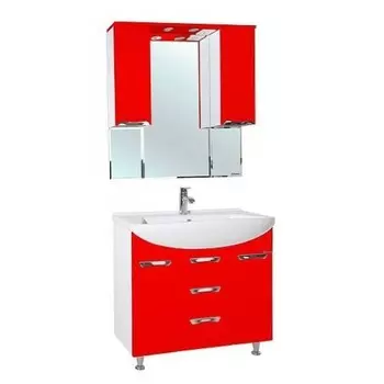 Комплект мебели Bellezza Альфа 90, красный