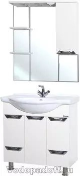 Комплект мебели Bellezza Белла 75 Люкс, белый