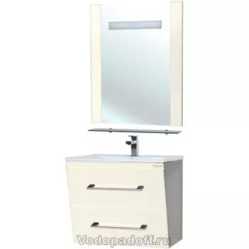 Комплект мебели Bellezza Берта 75 подвесная, бежевый