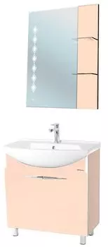 Комплект мебели Bellezza Глория Гласс 75, бежевый