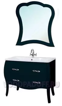 Комплект мебели Bellezza Грация 80, черный