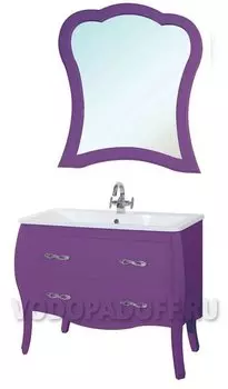 Комплект мебели Bellezza Грация 80, фиолетовый
