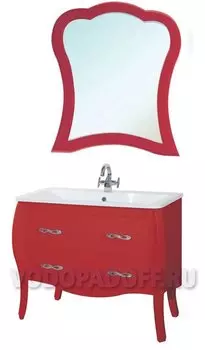 Комплект мебели Bellezza Грация 80, красный