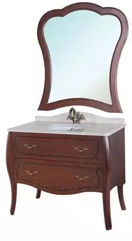 Комплект мебели Bellezza Грация Люкс 90, коричневый