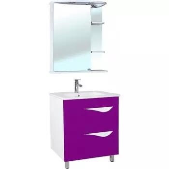 Комплект мебели Bellezza Эйфория 60, фиолетовый