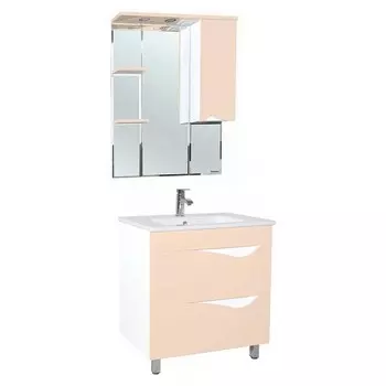 Комплект мебели Bellezza Эйфория 80, бежевый