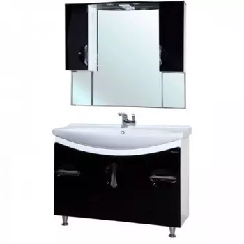 Комплект мебели Bellezza Лагуна 105, черный