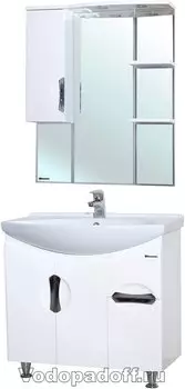 Комплект мебели Bellezza Лагуна 75, белый