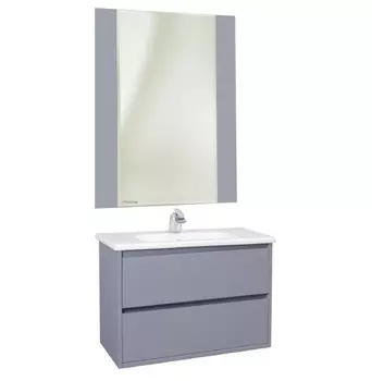 Комплект мебели Bellezza Лоренцо 80 серебро