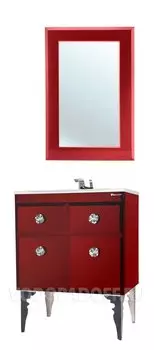 Комплект мебели Bellezza Луссо 65, красный