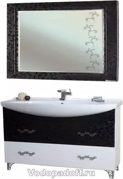 Комплект мебели Bellezza Маргарита 105, черный