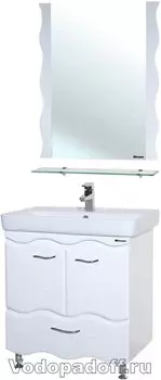 Комплект мебели Bellezza Мари 80 с нижним ящиком, белый