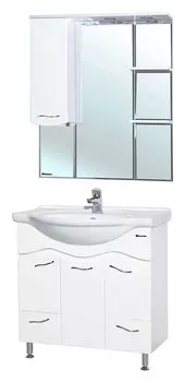 Комплект мебели Bellezza Мари 85 белый