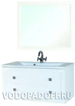 Комплект мебели Bellezza Милан 90, белый