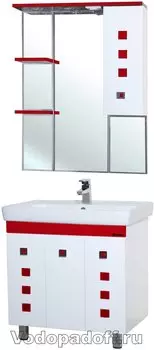 Комплект мебели Bellezza Натали 70, красный