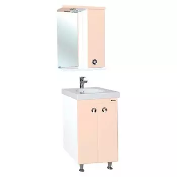 Комплект мебели Bellezza Неаполь 50 напольный, бежевый