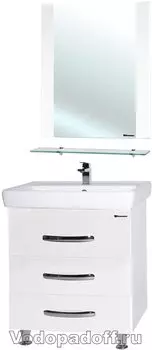 Комплект мебели Bellezza Рокко 50 напольная белый