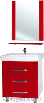 Комплект мебели Bellezza Рокко 60 напольная красная