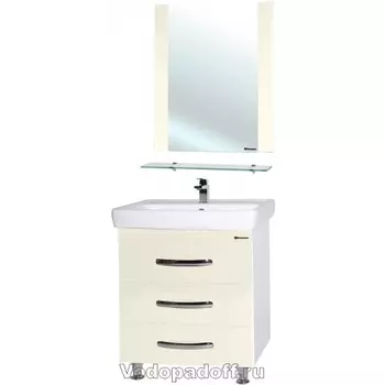 Комплект мебели Bellezza Рокко 60 напольная, бежевый