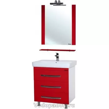 Комплект мебели Bellezza Рокко 80 напольная, красный